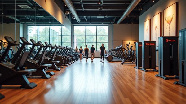 La tendance des salles de sport grand format en Belgique